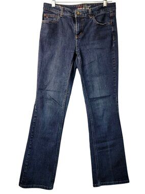 Tommy Hilfiger Hope Bootcut Jeans Size 8R Blue Denim Mid Rise Casual Streetwear